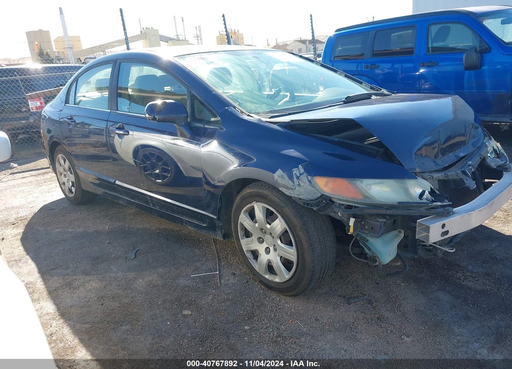 2006 HONDA CIVIC LX VIN: 1HGFA16596L015007