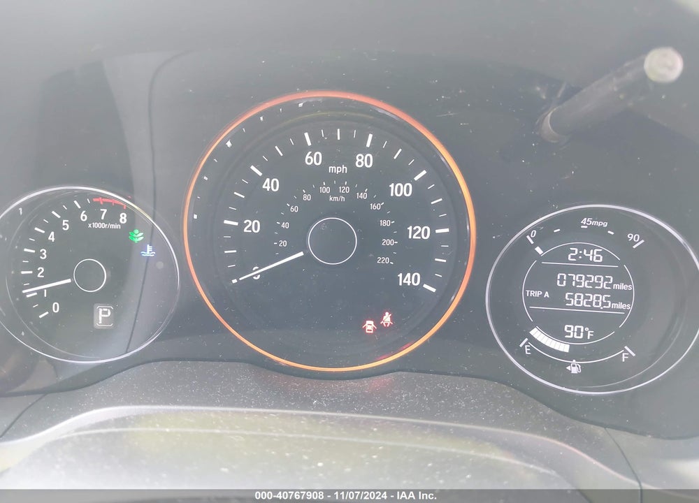 2019 HONDA HR-V LX VIN: 3CZRU5H31KM705049