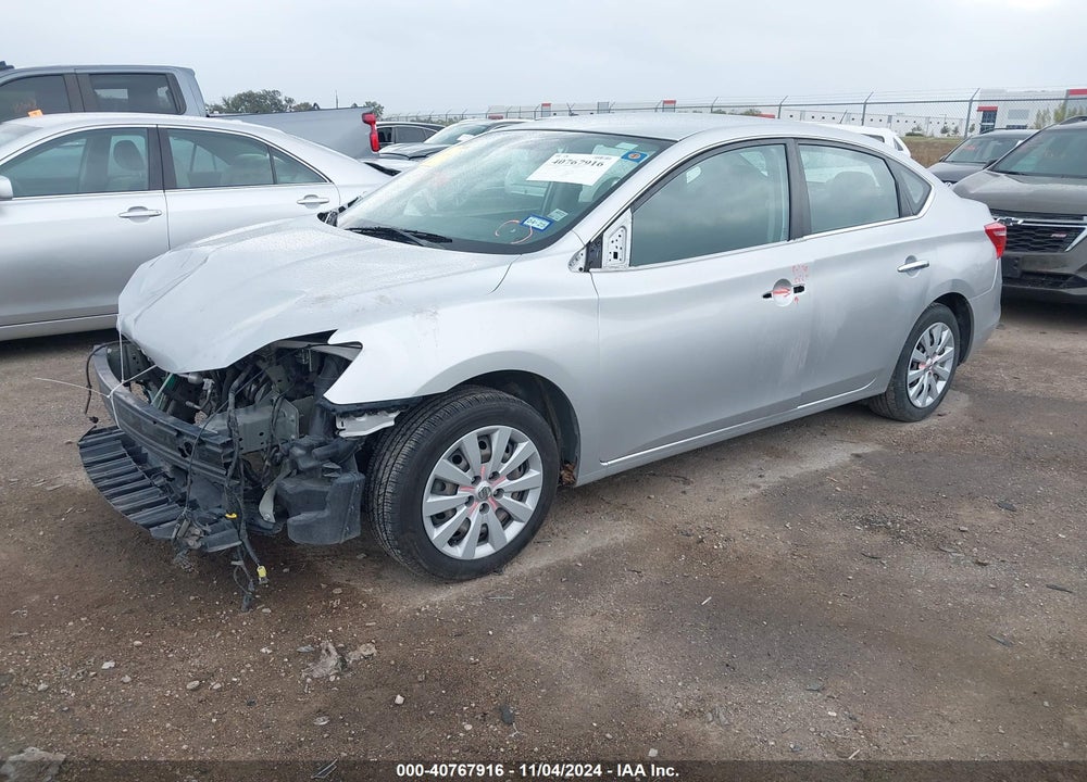 2019 NISSAN SENTRA S VIN: 3N1AB7AP5KY206171