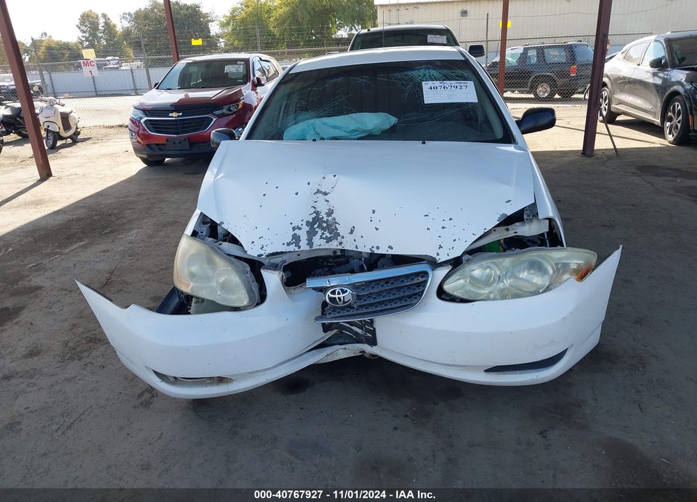 2005 TOYOTA COROLLA CE VIN: 2T1BR32EX5C468405
