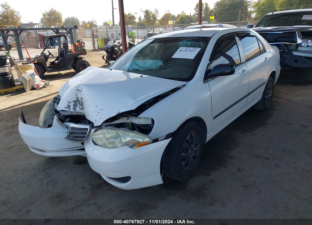 2005 TOYOTA COROLLA CE VIN: 2T1BR32EX5C468405