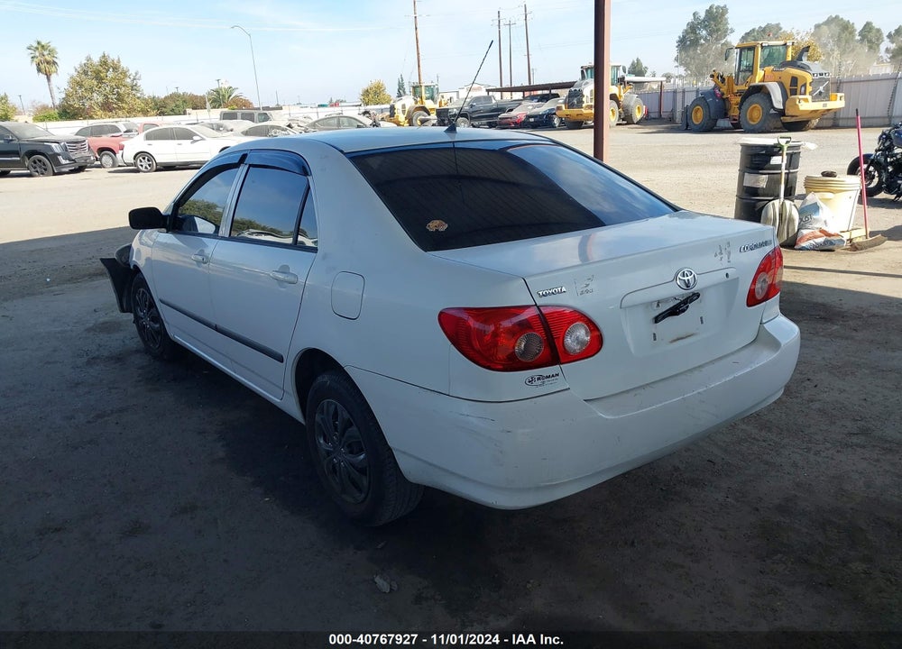 2005 TOYOTA COROLLA CE VIN: 2T1BR32EX5C468405