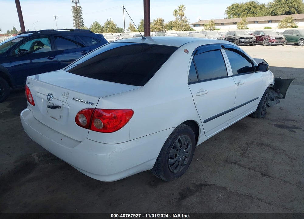 2005 TOYOTA COROLLA CE VIN: 2T1BR32EX5C468405