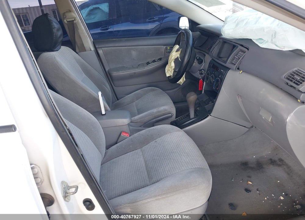 2005 TOYOTA COROLLA CE VIN: 2T1BR32EX5C468405