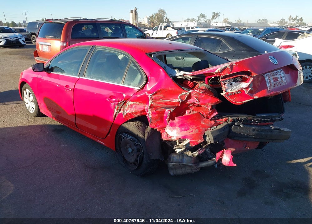 2013 VOLKSWAGEN JETTA 2.5L SE VIN: 3VWDP7AJ0DM292553