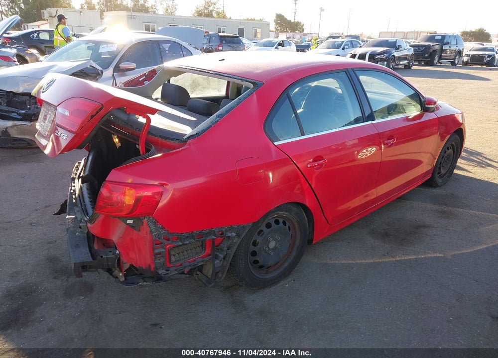 2013 VOLKSWAGEN JETTA 2.5L SE VIN: 3VWDP7AJ0DM292553