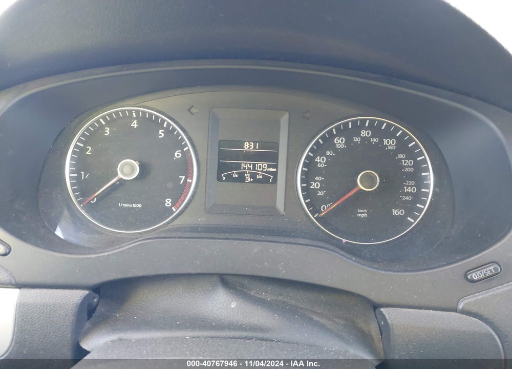 2013 VOLKSWAGEN JETTA 2.5L SE VIN: 3VWDP7AJ0DM292553