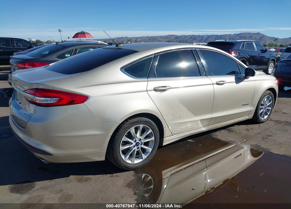2017 FORD FUSION HYBRID SE VIN: 3FA6P0LU0HR318402
