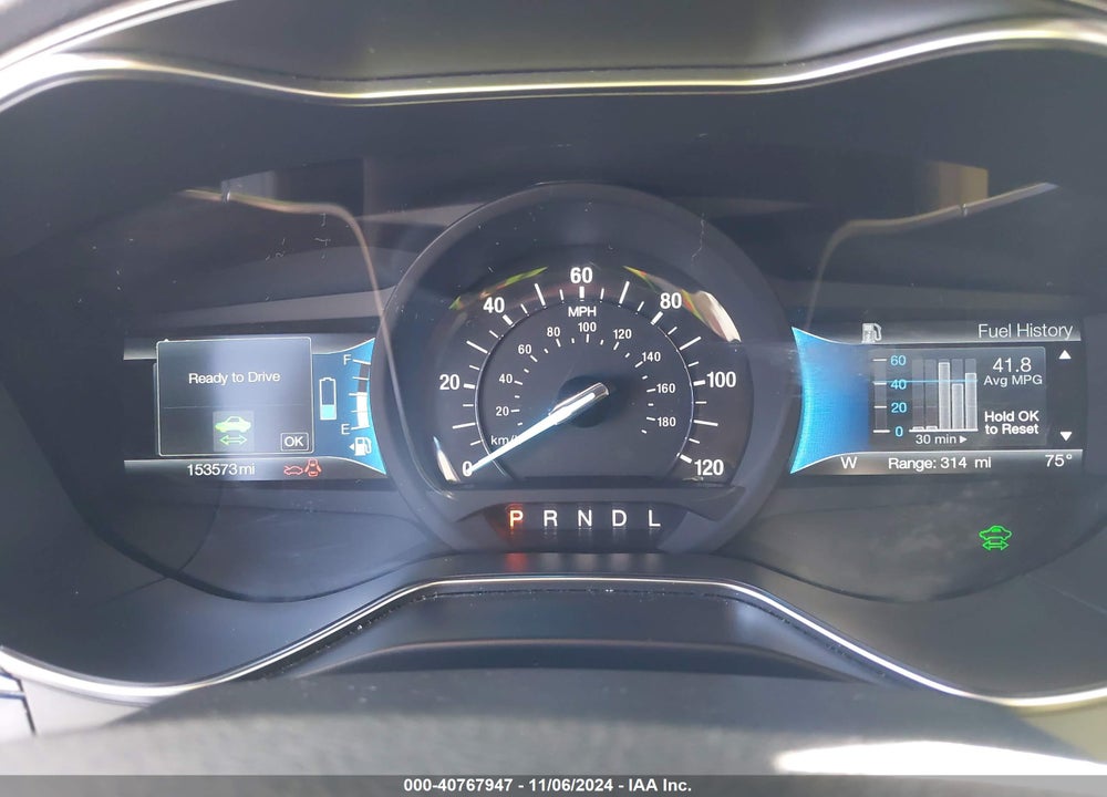 2017 FORD FUSION HYBRID SE VIN: 3FA6P0LU0HR318402