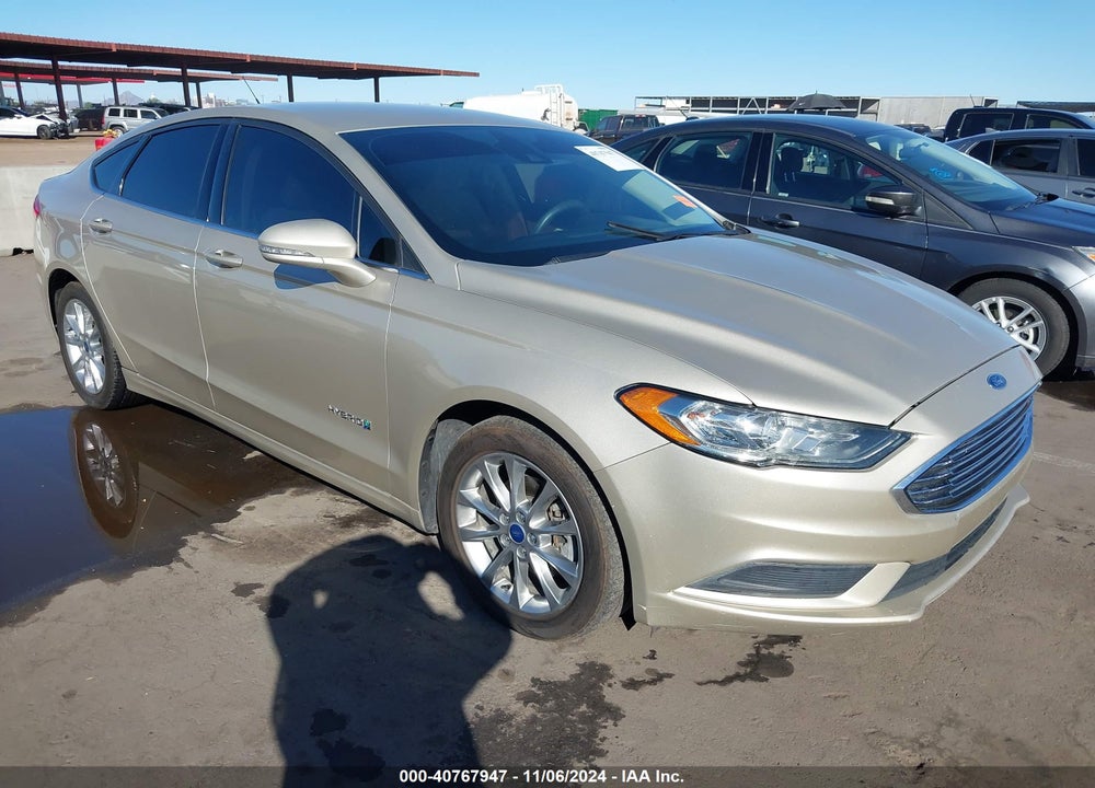 2017 FORD FUSION HYBRID SE VIN: 3FA6P0LU0HR318402