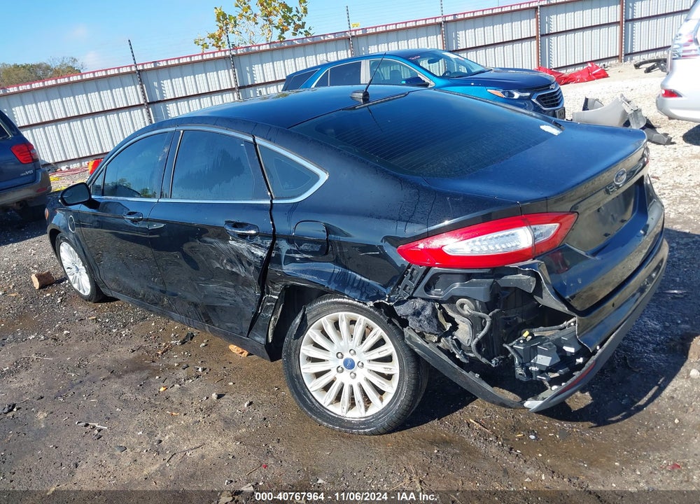 2016 FORD FUSION ENERGI SE LUXURY VIN: 3FA6P0PU8GR286498
