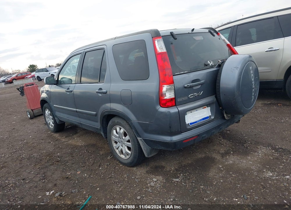 2005 HONDA CR-V SE VIN: SHSRD78975U327908