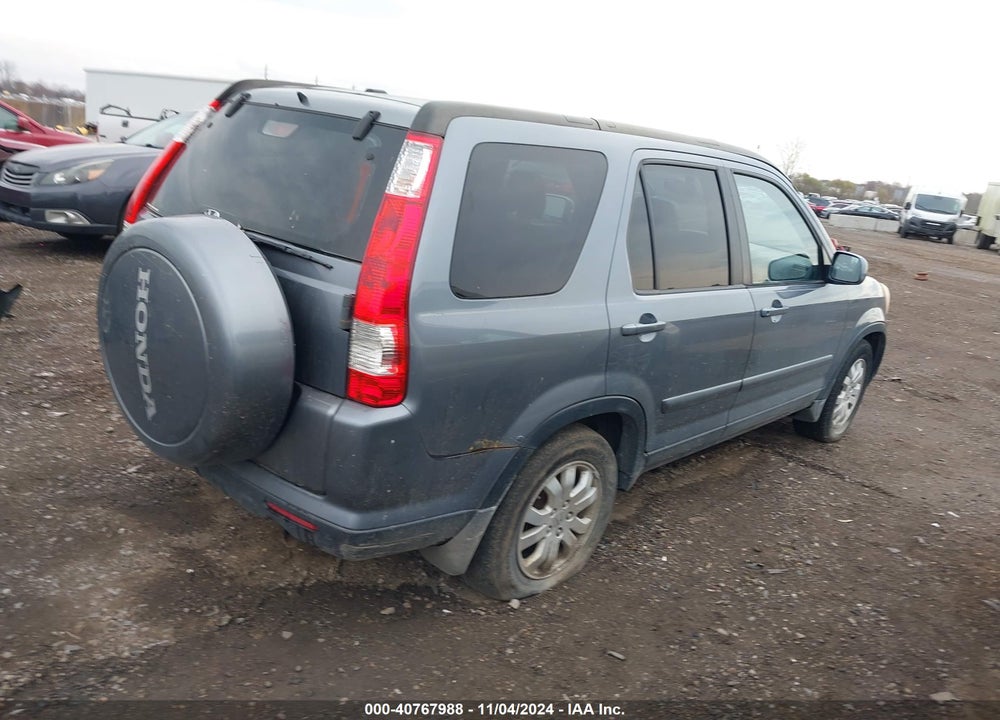 2005 HONDA CR-V SE VIN: SHSRD78975U327908
