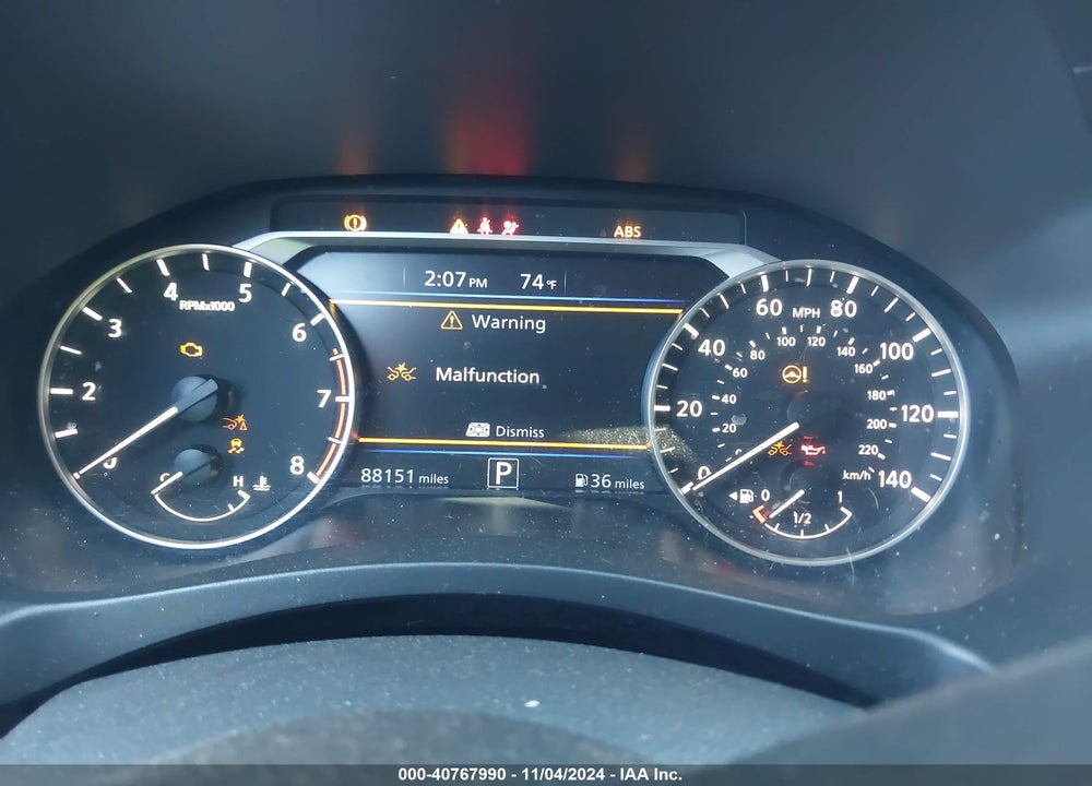 2019 NISSAN ALTIMA 2.5 SV VIN: 1N4BL4DV2KC119205