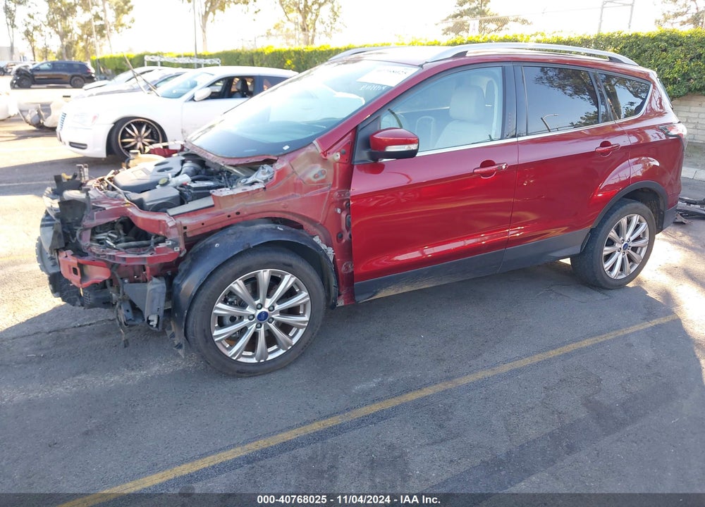 2017 FORD ESCAPE TITANIUM VIN: 1FMCU0J99HUB15954