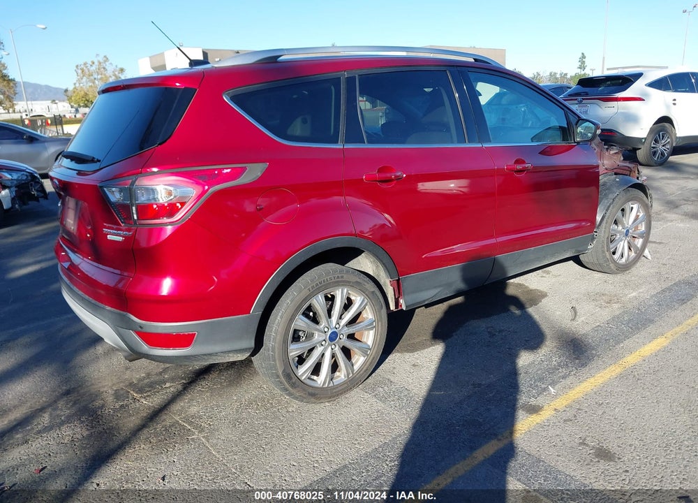 2017 FORD ESCAPE TITANIUM VIN: 1FMCU0J99HUB15954