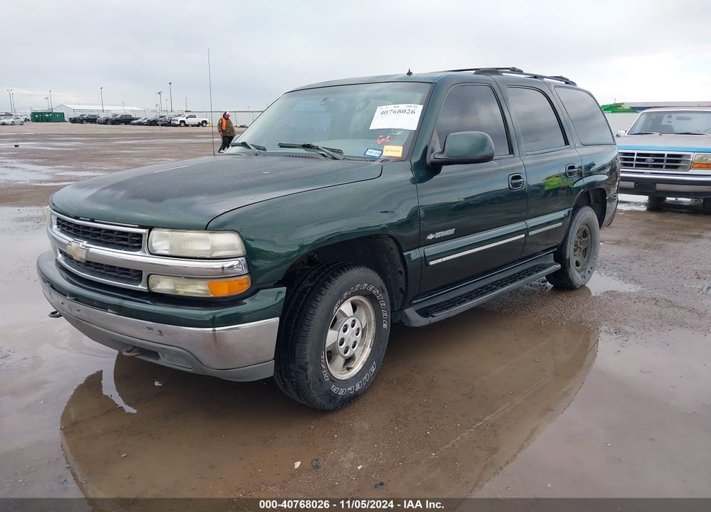 2002 CHEVROLET TAHOE LT VIN: 1GNEC13Z02R250924