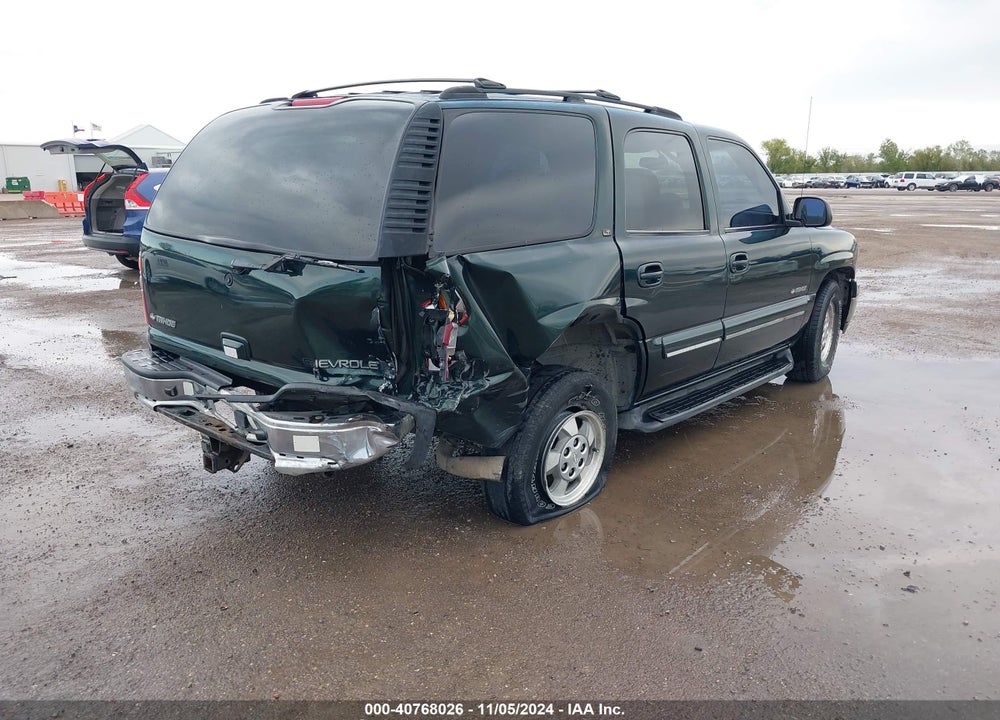 2002 CHEVROLET TAHOE LT VIN: 1GNEC13Z02R250924
