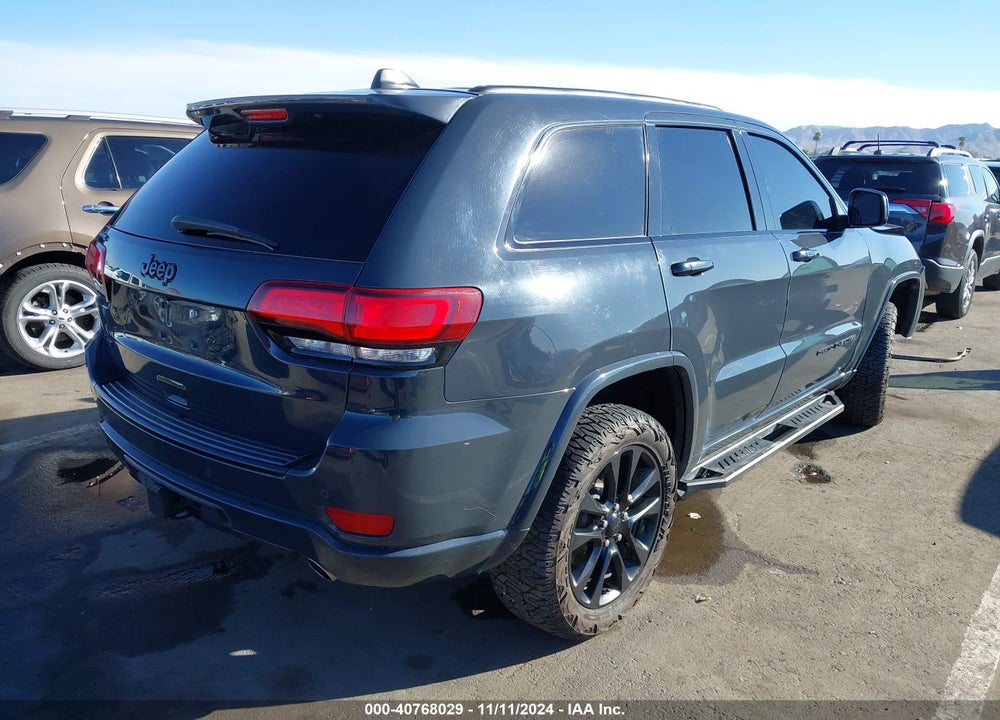2017 JEEP GRAND CHEROKEE ALTITUDE 4X4 VIN: 1C4RJFAG4HC872551