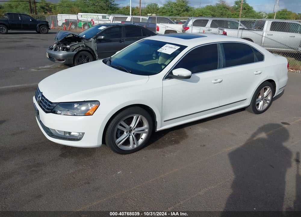 2014 VOLKSWAGEN PASSAT 1.8T SEL PREMIUM VIN: 1VWCT7A35EC046657