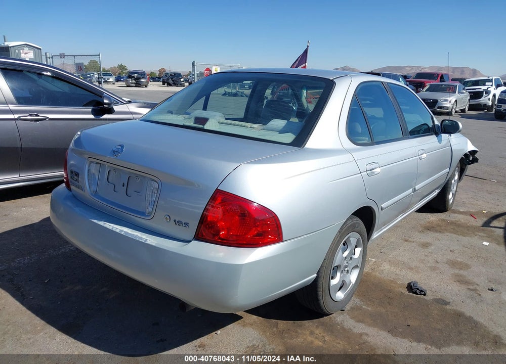 2006 NISSAN SENTRA 1.8S VIN: 3N1CB51D76L643871