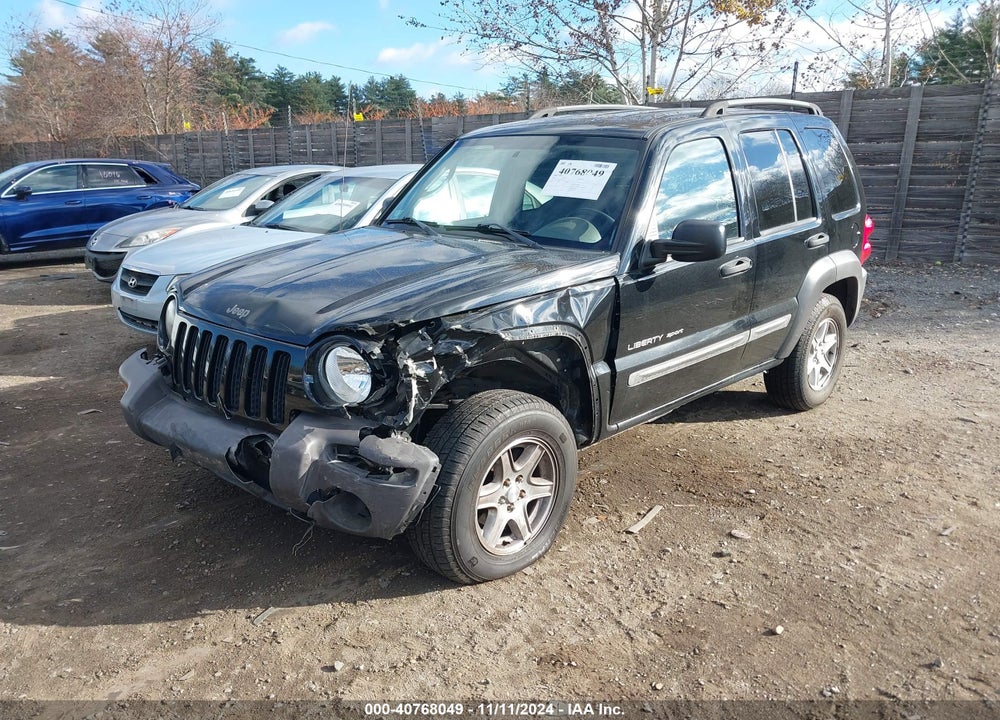 2003 JEEP LIBERTY SPORT VIN: 1J4GL48K93W605035