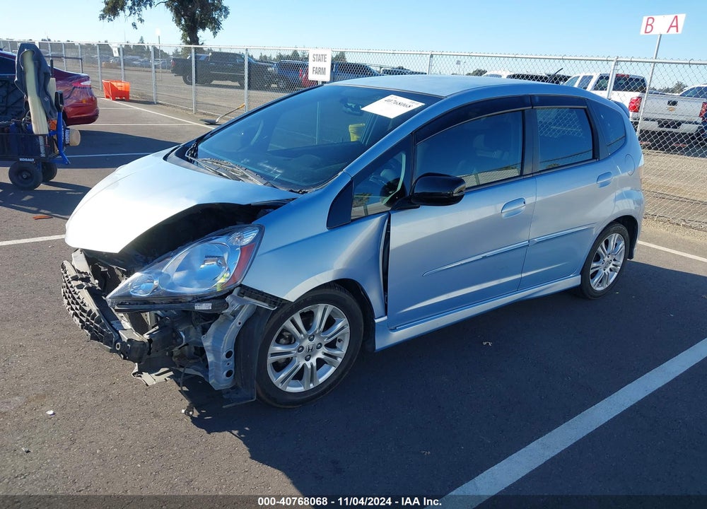 2010 HONDA FIT SPORT VIN: JHMGE8H63AC032625