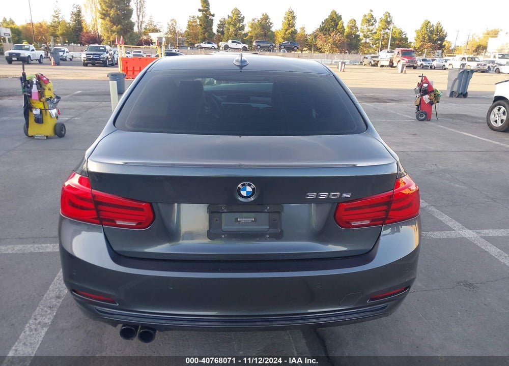 2017 BMW 330E VIN: WBA8E1C31HA156339