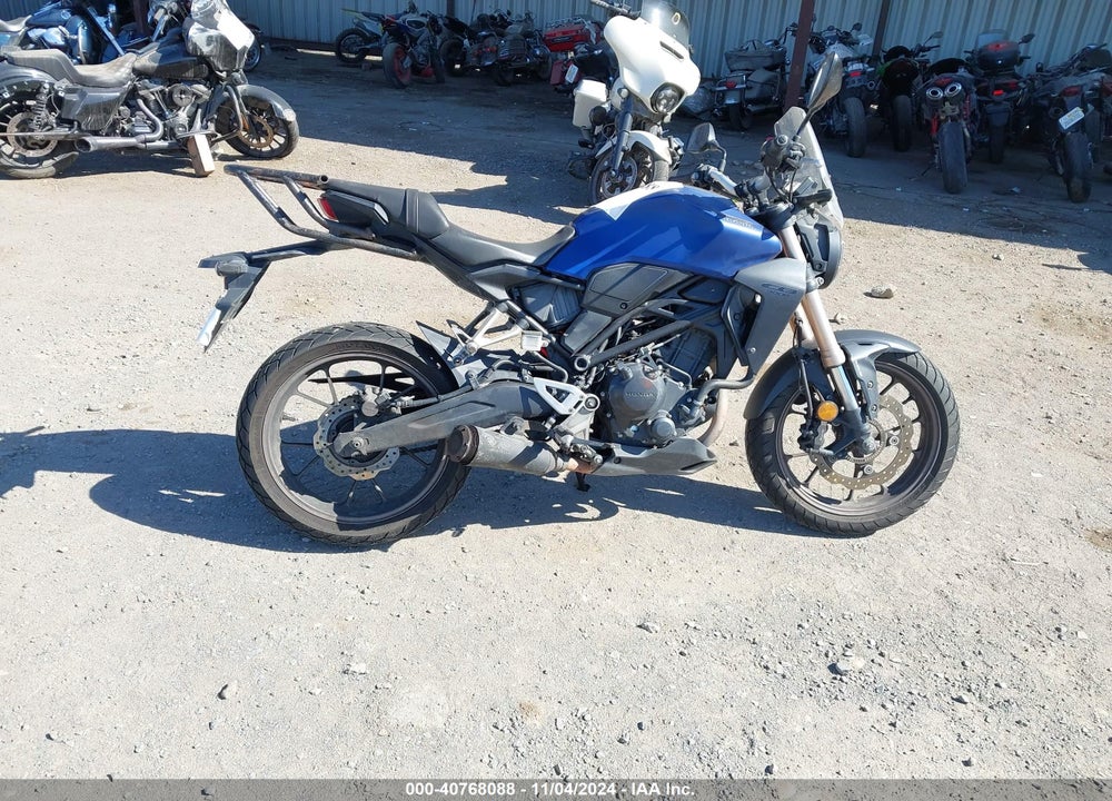 2021 HONDA CBF300 NA VIN: MLHNC5558M5100156