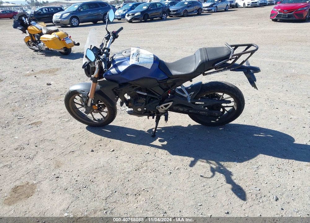 2021 HONDA CBF300 NA VIN: MLHNC5558M5100156