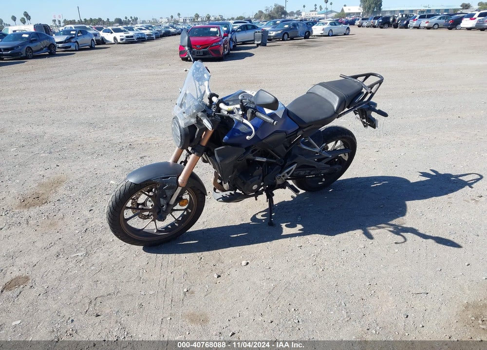 2021 HONDA CBF300 NA VIN: MLHNC5558M5100156