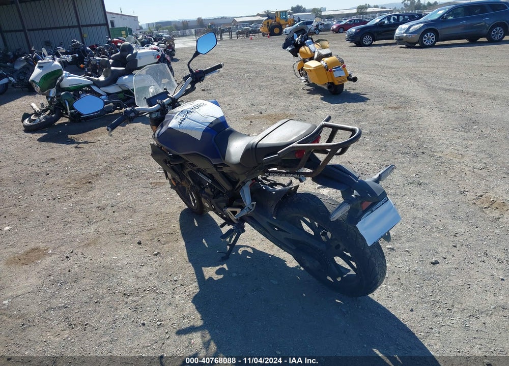 2021 HONDA CBF300 NA VIN: MLHNC5558M5100156