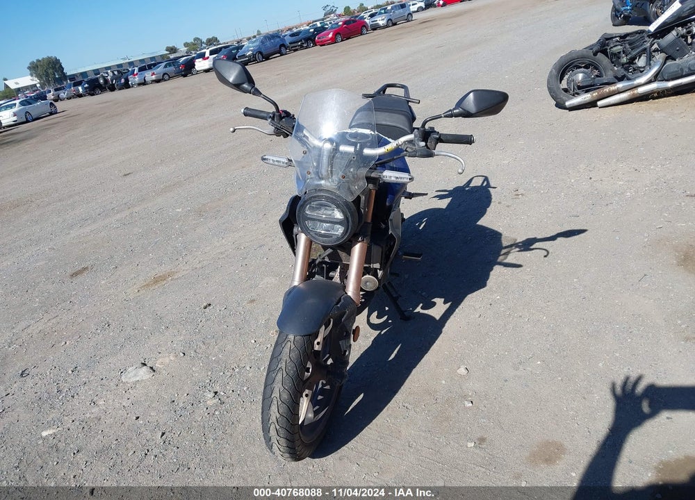 2021 HONDA CBF300 NA VIN: MLHNC5558M5100156