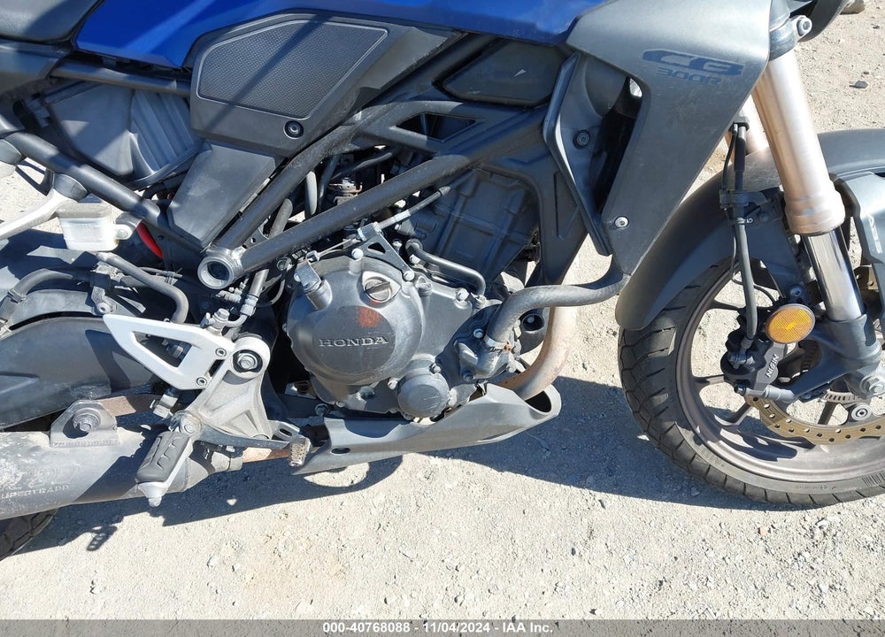 2021 HONDA CBF300 NA VIN: MLHNC5558M5100156