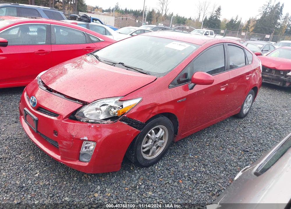 2010 TOYOTA PRIUS II VIN: JTDKN3DU2A0190586