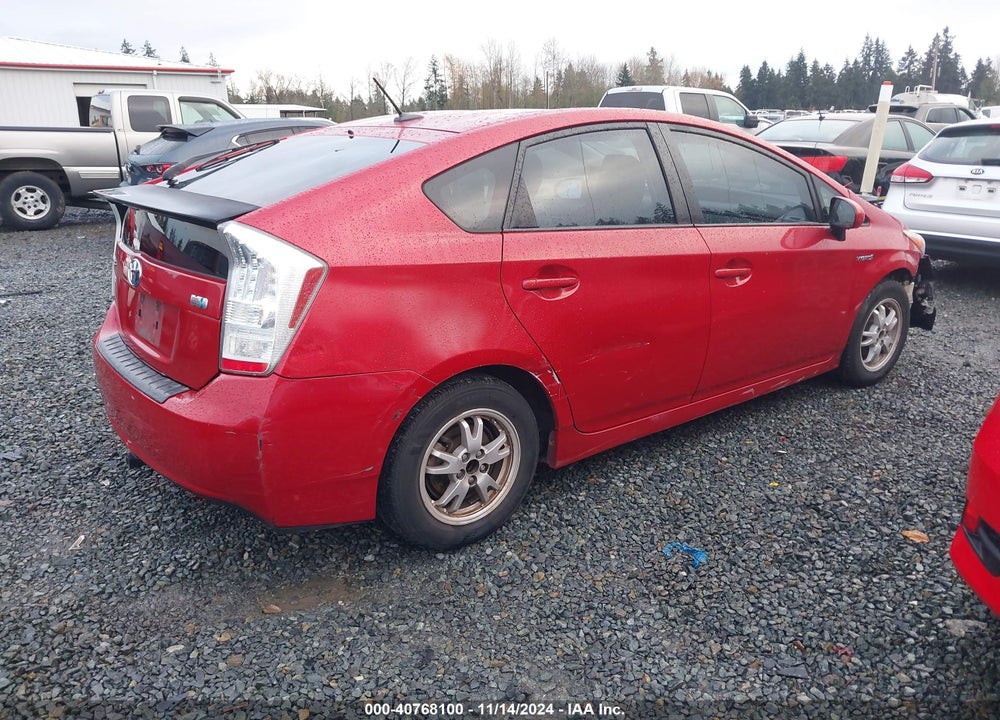 2010 TOYOTA PRIUS II VIN: JTDKN3DU2A0190586