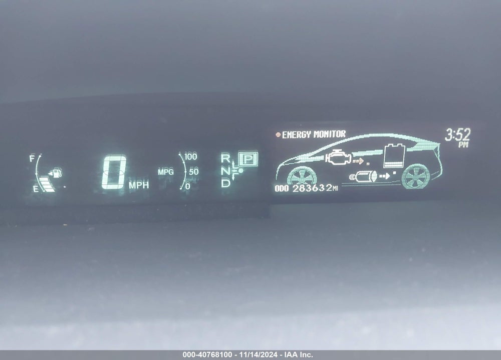 2010 TOYOTA PRIUS II VIN: JTDKN3DU2A0190586