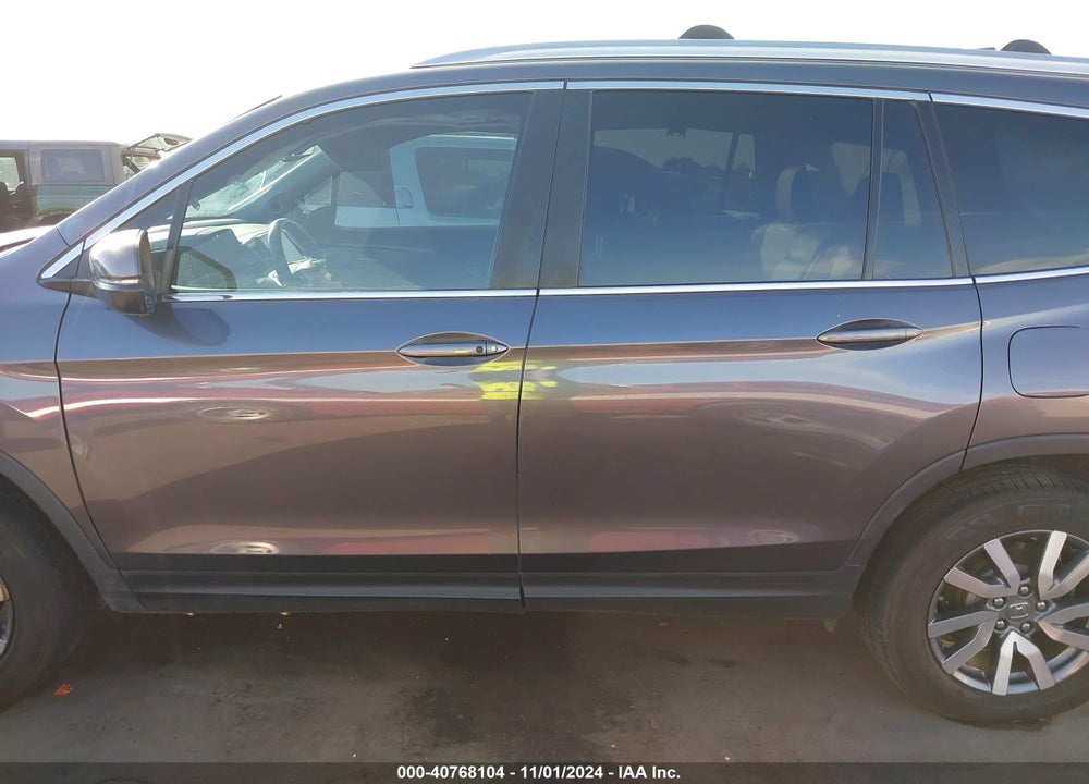 2019 HONDA PILOT EX-L VIN: 5FNYF6H56KB013926
