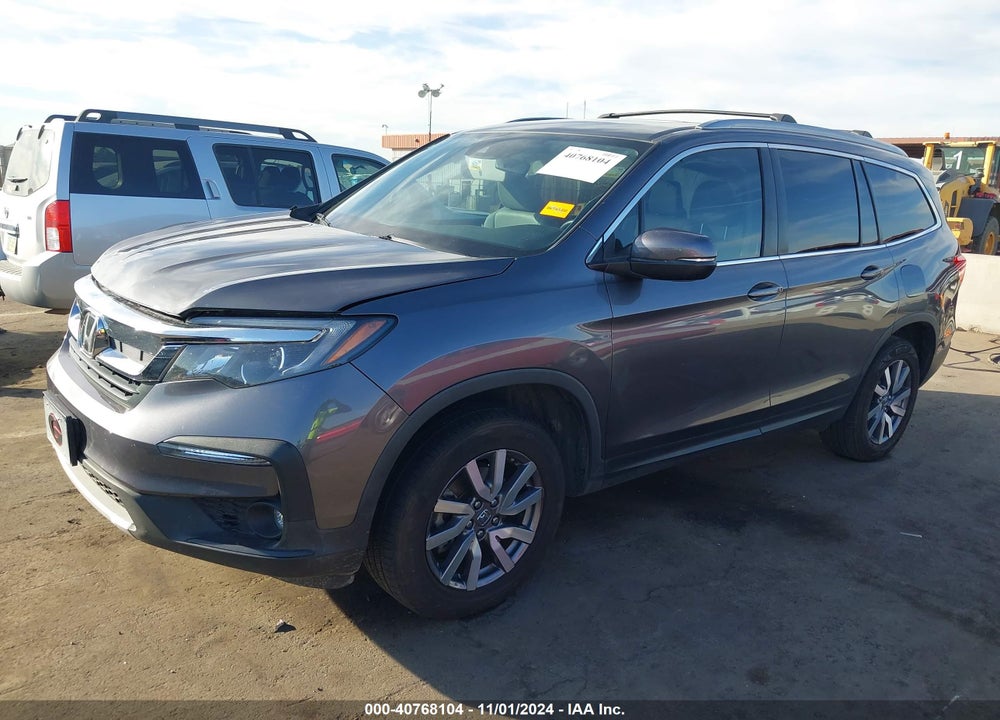 2019 HONDA PILOT EX-L VIN: 5FNYF6H56KB013926
