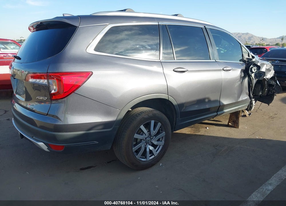 2019 HONDA PILOT EX-L VIN: 5FNYF6H56KB013926