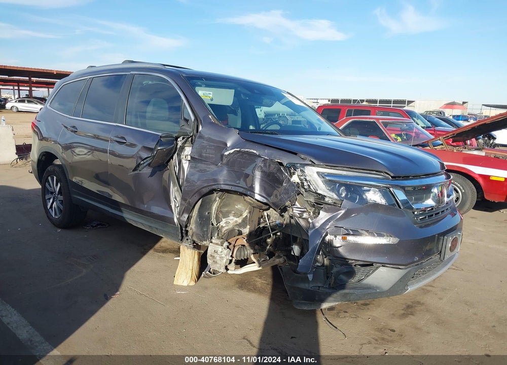 2019 HONDA PILOT EX-L VIN: 5FNYF6H56KB013926