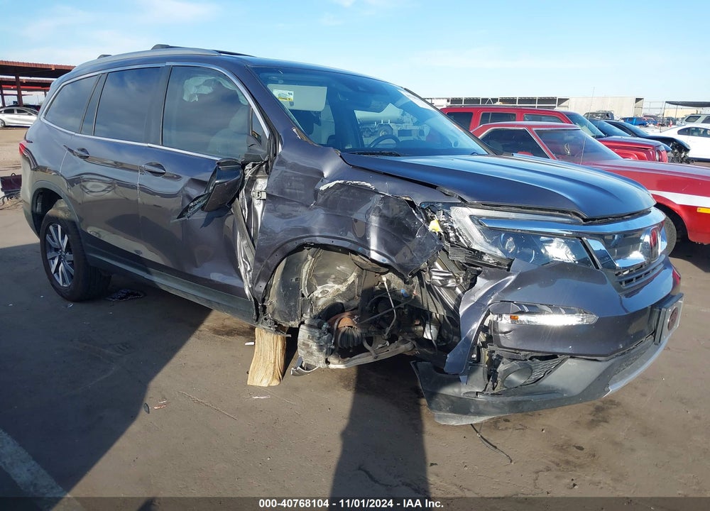 2019 HONDA PILOT EX-L VIN: 5FNYF6H56KB013926