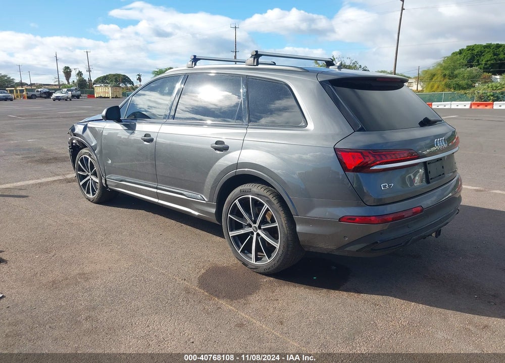 2021 AUDI Q7 PREMIUM PLUS 55 TFSI QUATTRO TIPTRONIC VIN: WA1LXAF78MD037616