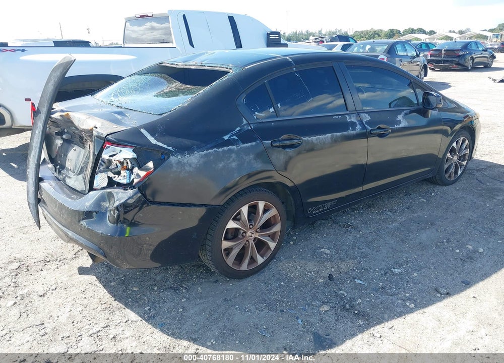 2012 HONDA CIVIC SI VIN: 2HGFB6E52CH702611