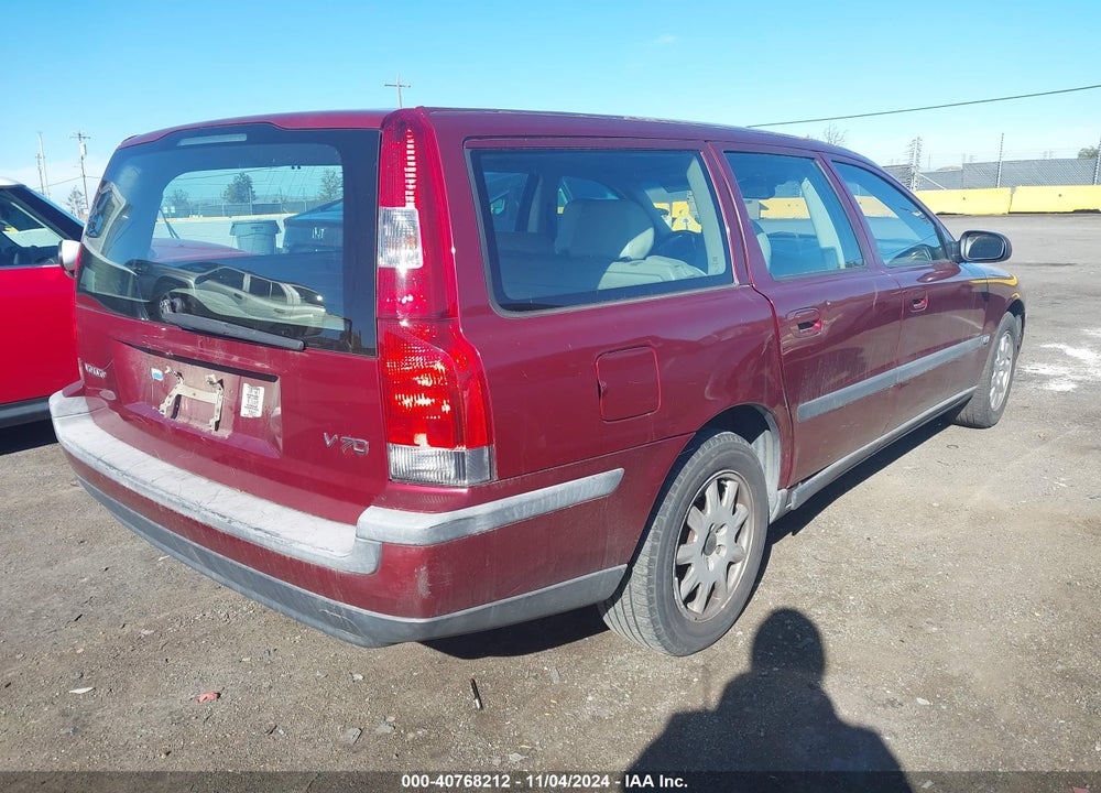 2003 VOLVO V70 2.4 VIN: YV1SW61TX32325390