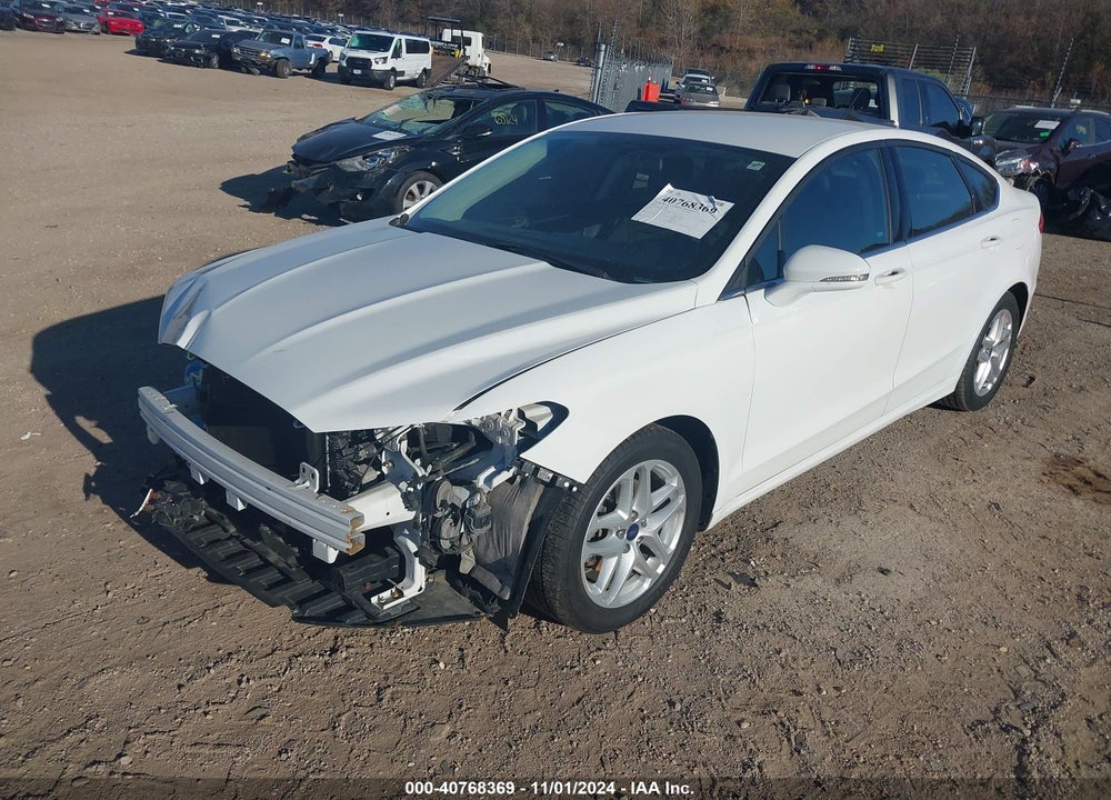 2016 FORD FUSION SE VIN: 3FA6P0H75GR318784