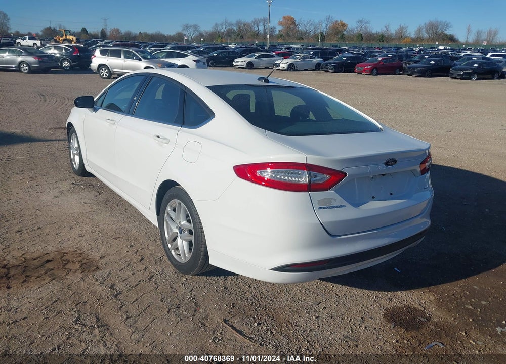 2016 FORD FUSION SE VIN: 3FA6P0H75GR318784