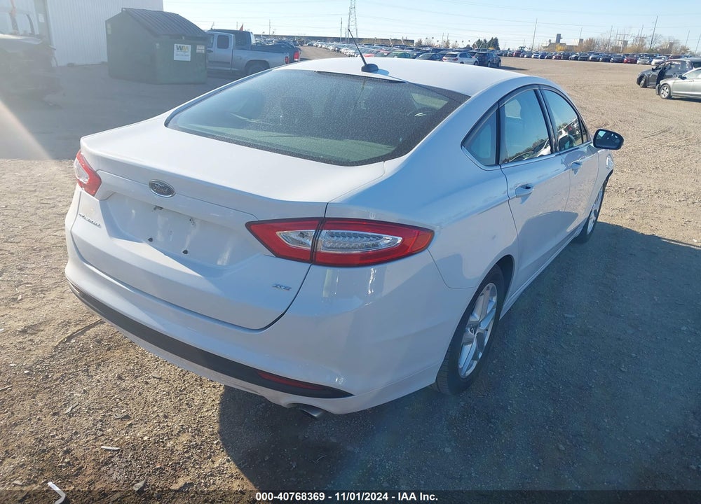 2016 FORD FUSION SE VIN: 3FA6P0H75GR318784