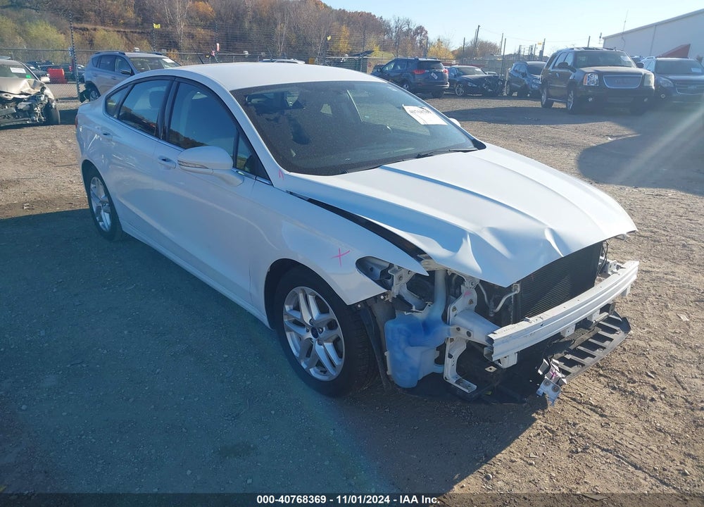 2016 FORD FUSION SE VIN: 3FA6P0H75GR318784