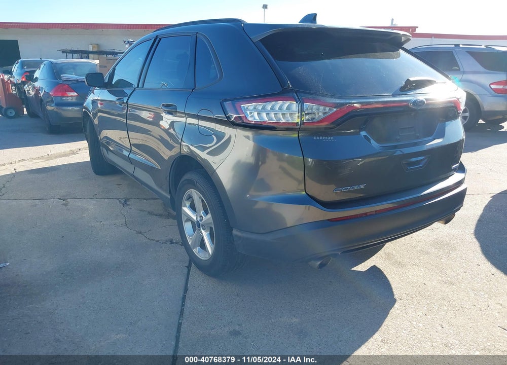 2015 FORD EDGE SE VIN: 2FMTK3G99FBB96178